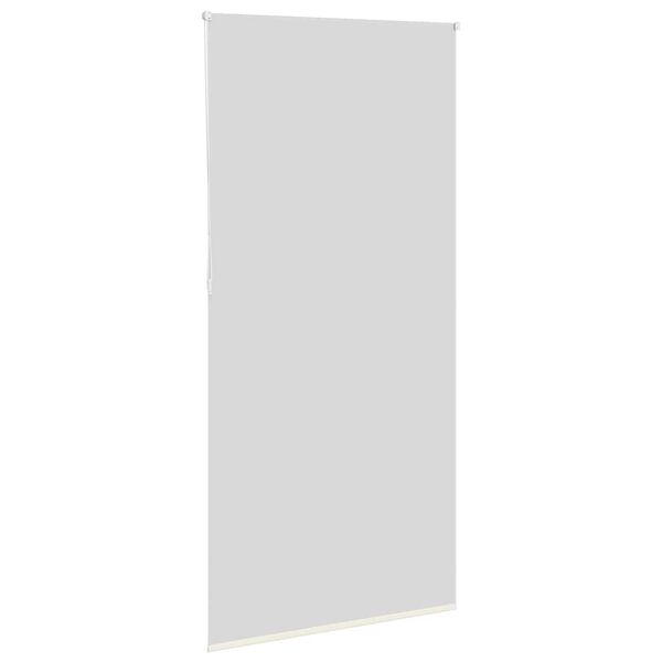 vidaXL Estor Enrollable Opaco Blanco Roto 115x230cm Tela Ancho 110,7cm
