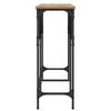 vidaXL Mesa Consola Roble artisan 140 x 29 x 75 cm