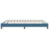 vidaXL Estructura de cama sin colchón terciopelo azul oscuro 180x210cm