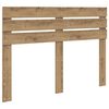 vidaXL Cabecero Roble artesanal Madera contrachapada