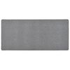 vidaXL Alfombra de pasillo gris oscuro 80x150 cm