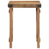 vidaXL Mesa de Comedor Marr&oacute;n 60 x 55 x 76 cm madera maciza reciclada