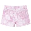 Pantal&oacute;n corto infantil rosa 140
