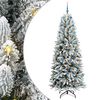 vidaXL &Aacute;rbol de Navidad artificial Blanco 210 cm