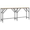 vidaXL Mesa consola madera de ingenier&iacute;a roble Sonoma 180x29x75 cm