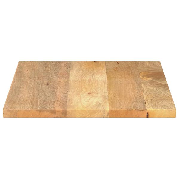 vidaXL Tablero de mesa rectangular madera maciza mango 80x70x2,5 cm