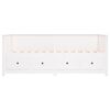 vidaXL Diván sin colchón blanco 100x200 cm madera maciza de pino