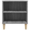 vidaXL Mueble de TV madera contrachapada gris Sonoma 102x44,5x50 cm
