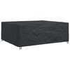 vidaXL Funda para muebles Liso Negro 300 x 250 x 100 cm 420D