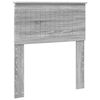 vidaXL Cabecero Gris Sonoma Madera de ingenier&iacute;a