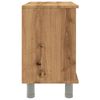 vidaXL Armario de ba&ntilde;o madera contrachapada roble artisan 60x32x53,5cm