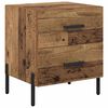 vidaXL Armario de Noche Madera vieja 40 x 35 x 47,5 cm