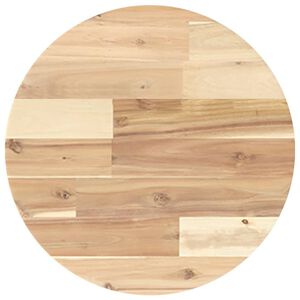 vidaXL Tablero de mesa redondo madera maciza de acacia &Oslash;40x2 cm