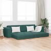 vidaXL Sofá cama Verde oscuro 245 x 78 x 77 cm Terciopelo
