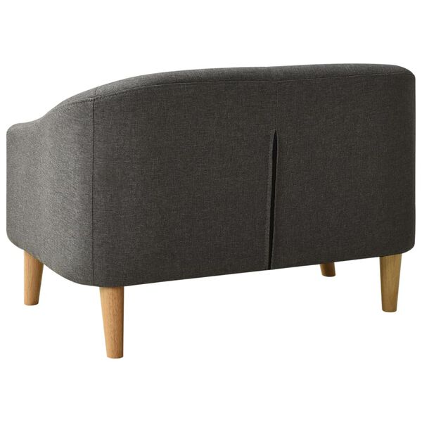 vidaXL Sof&aacute; infantil tela gris