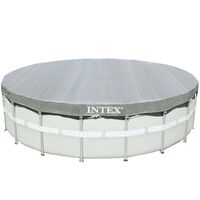 Intex Cubierta de piscina Deluxe redonda 488 cm