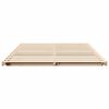 vidaXL Estructura de cama Marrón 160 x 210 cm Madera maciza de pino