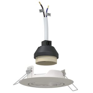 vidaXL Foco 12 pcs 9 x 9 x 2.5 cm Metal