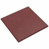 vidaXL Losas de Protecci&oacute;n contra Ca&iacute;das 12 uds. Rojo 50 x 50 cm Goma