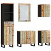 vidaXL Conjunto de muebles de ba&ntilde;o 5 piezas madera maciza reciclada