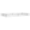 vidaXL Arriate de gaviones de acero 200x100x20 cm