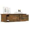 vidaXL Armario de pared contrachapado roble ahumado 60x26x18,5 cm