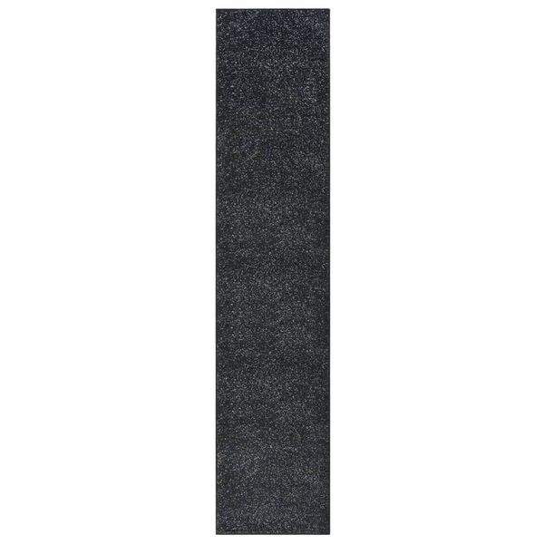vidaXL Alfombra de pasillo BCF gris antracita 80x400 cm