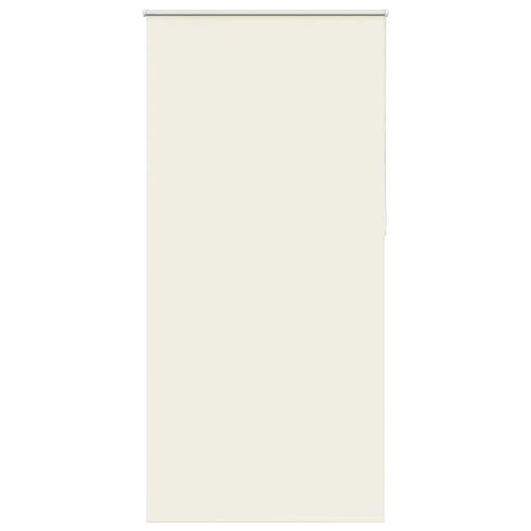 vidaXL Estor Enrollable Opaco Blanco Roto 110x230cm Tela Ancho 105,7cm