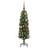 vidaXL &Aacute;rbol de Navidad artificial Verde 120 cm PVC, Acero y Pl&aacute;stico