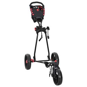 vidaXL Carro de golf Manual Negro 110 x 60 x 132 cm Hierro