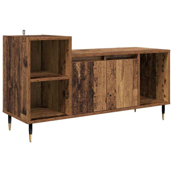 vidaXL Gabinete de TV Madera Vieja 100 x 35 x 55 cm
