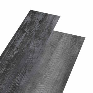 vidaXL Tableros de Suelo Gris Brillante 5,02 m&sup2; 36 uds. PVC