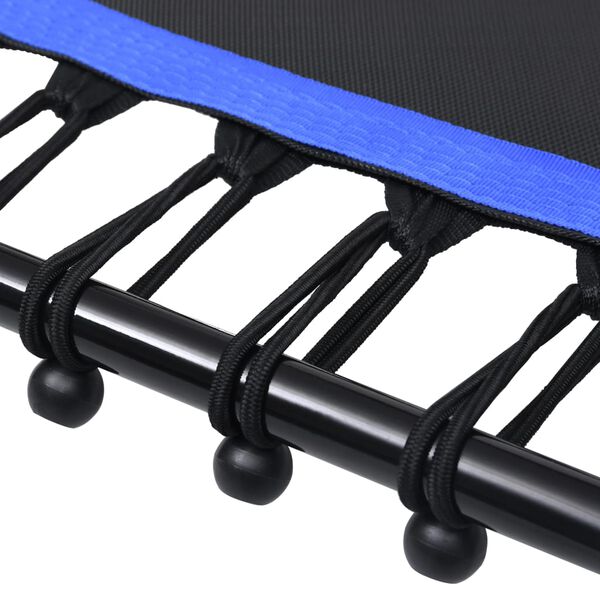 vidaXL Cama elástica fitness con asa 122 cm
