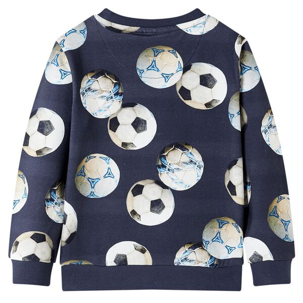 Sudadera infantil azul marino 116
