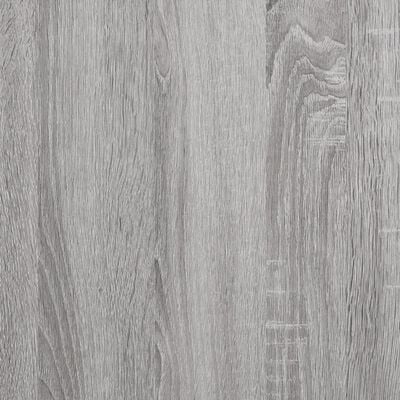 vidaXL Carrito de cocina madera contrachapada gris Sonoma 60x45x80 cm