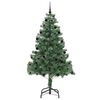 vidaXL &Aacute;rbol de Navidad con 300 LED con soporte Verde 210 cm PVC