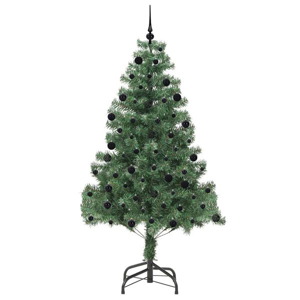 vidaXL &Aacute;rbol de Navidad con 300 LED con soporte Verde 210 cm PVC