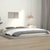 vidaXL Estructura de cama sin colchón madera de pino blanca 140x190 cm