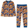 vidaXL Pijama infantil de manga larga co&ntilde;ac 104