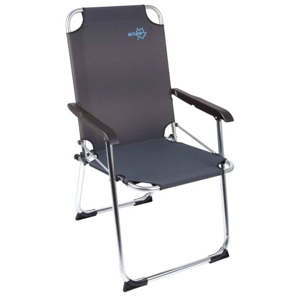 Bo-Camp Silla plegable de camping Copa Rio Classic color grafito