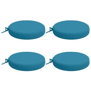 vidaXL Cojines de Asiento de 4 Piezas SOEST 4 uds. 100% Poli&eacute;ster