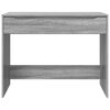 vidaXL Escritorio Gris Sonoma 100 x 50 x 78 cm Madera contrachapada