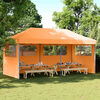 vidaXL Carpa de Fiesta Naranja 292 x 580 x 315 cm Tela Oxford