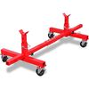 vidaXL Gato de Caballete Rojo