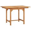 vidaXL Conjunto de comedor de jard&iacute;n 5 piezas madera maciza de teca
