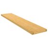 vidaXL Estante de pared de bamb&uacute; 100x20x4 cm