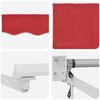 vidaXL Toldo Retr&aacute;ctil El&eacute;ctrico Rojo 3,5 x 2 m