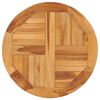 vidaXL Plato giratorio para mesa de madera maciza de teca
