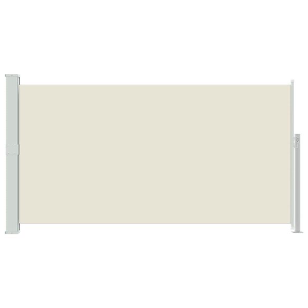 vidaXL Toldo lateral de jard&iacute;n o terraza crema 160x300 cm