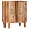 vidaXL Aparador de madera maciza de acacia 60x35x73 cm